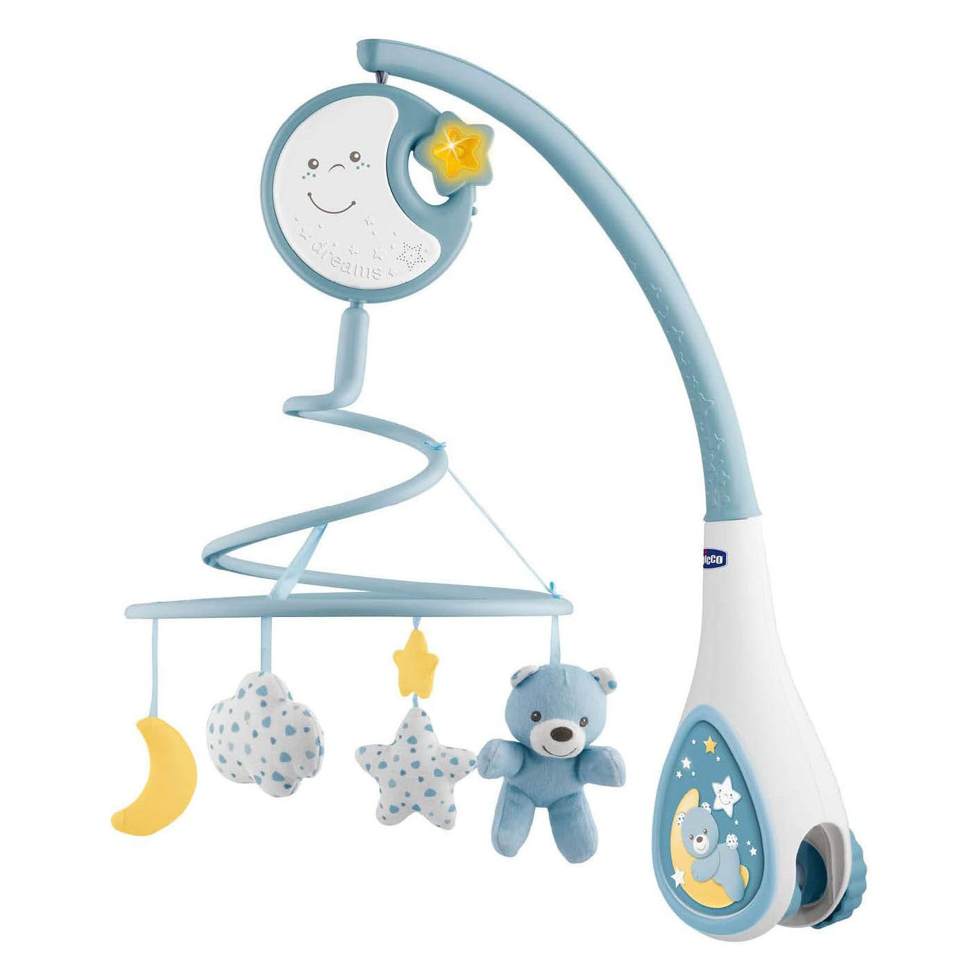 Mobile musical 3 en 1 Next2dreams - bleu