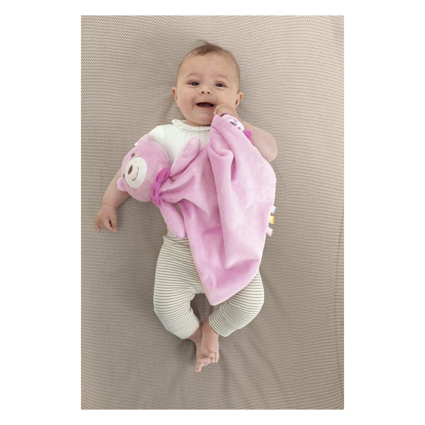 Maxi peluche rose 47x40cm
