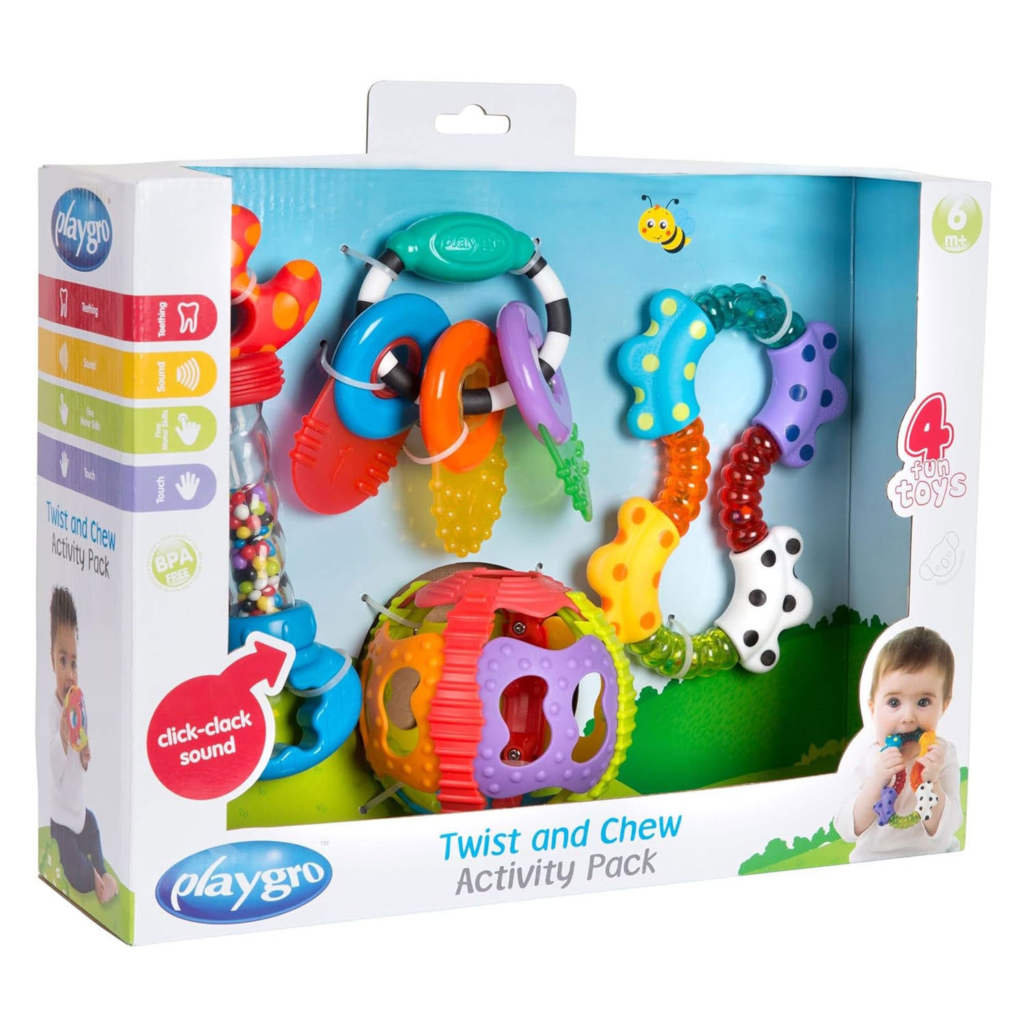 Ensemble d'activités Turn Bite, jouets pour bébé