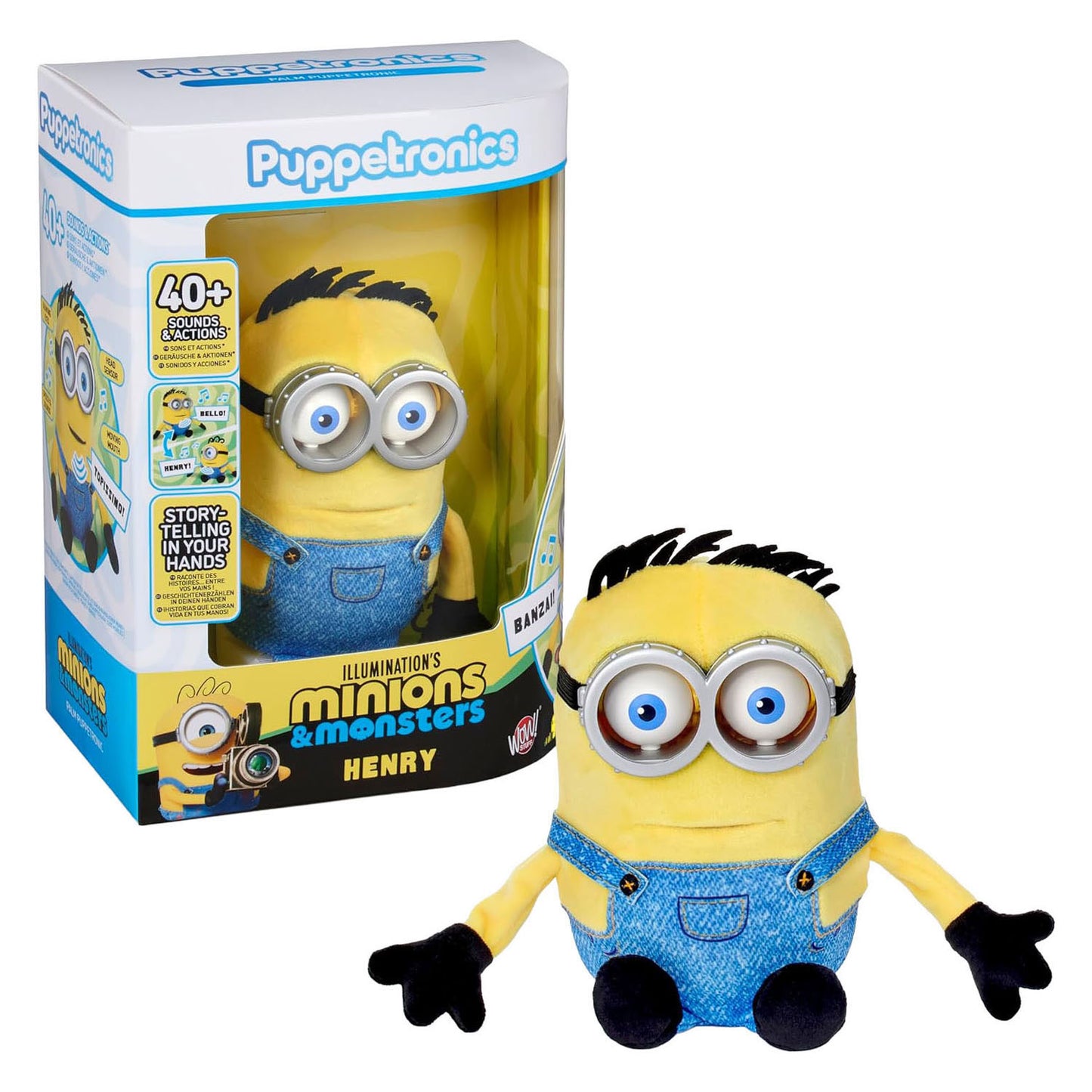 Peluche interactive Ty Universal Minions Henry