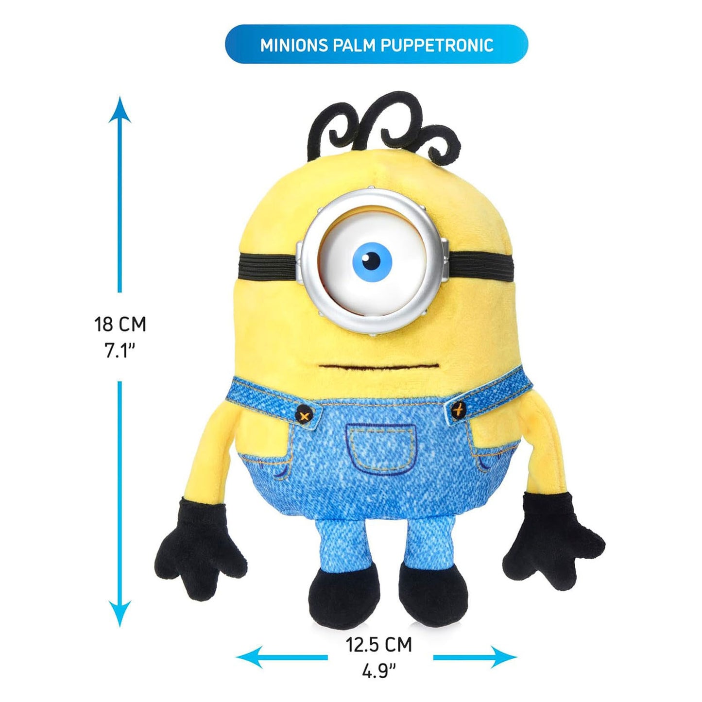 Jouet en peluche interactif James Palm Puppetronic des Minions universels
