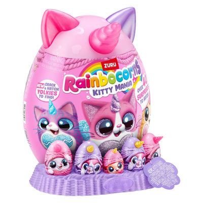 Oeuf surprise Zuru rainbocorns eggzania kitty mania