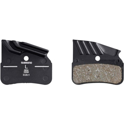 Bloc de frein à disque Shimano Set N03A Resin avec ailettes de refroidissement
