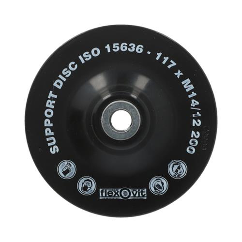 Flexovit support moyen 125mm m14 nylon