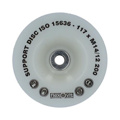 Flexovit support dur 125mm m14 nylon