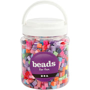 Creativ company multi mix, taille 8x8 mm, diamètre du trou 2,5 mm, env. 950 pièces, 500 g, 700 ml 1 boîte - afbeelding 2