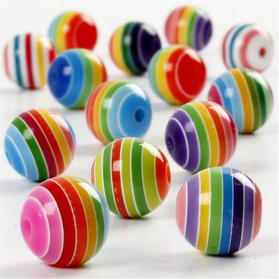 Perles Rainbow Multi mix, 50e.
