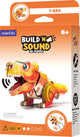 Mieredu Puzzle 3D à construire avec son : dinosaure tyrannosaure rex 15,6x6,8x8,16 cm, avec son, fonctionne avec 1 pile bouton CR2032 (incluse), dans une boîte 10,8x3,5x19,4 cm, 6+