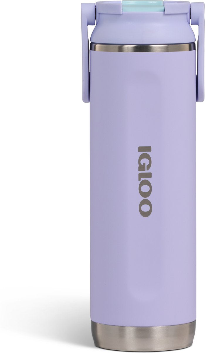 Igloo - sport sipper - gourde - lilas - 600 ml - bouteille thermos