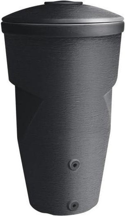 Baril de pluie sans marque sans marque anthracite - 270 litres