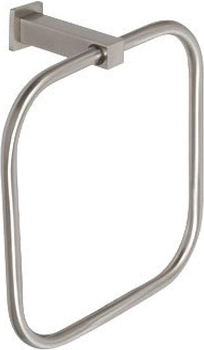Anneau porte-serviettes cube Plieger en acier inoxydable