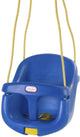 Little Tikes tout-petit à dossier haut - balançoire bleue