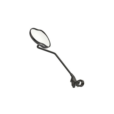 Ergotec Spiegel M-99LV avec bras long 121 x 78-66 mm en aluminium noir sableux
