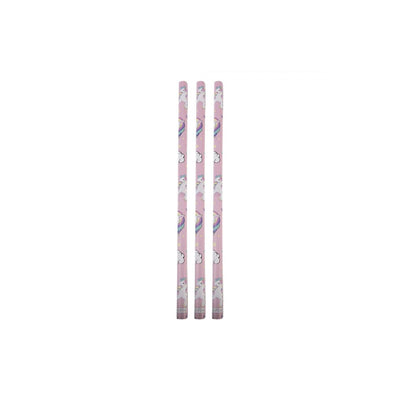 Clayre eef papier cadeau 50x75 cm 3 rouleaux licorne