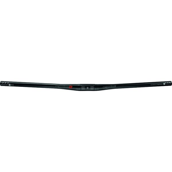 Barre plate de direction ergotec 31,8x780 mm noir