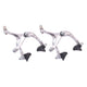 RMS Braking Set SingleSpeed ​​Fixie Aluminium Silver