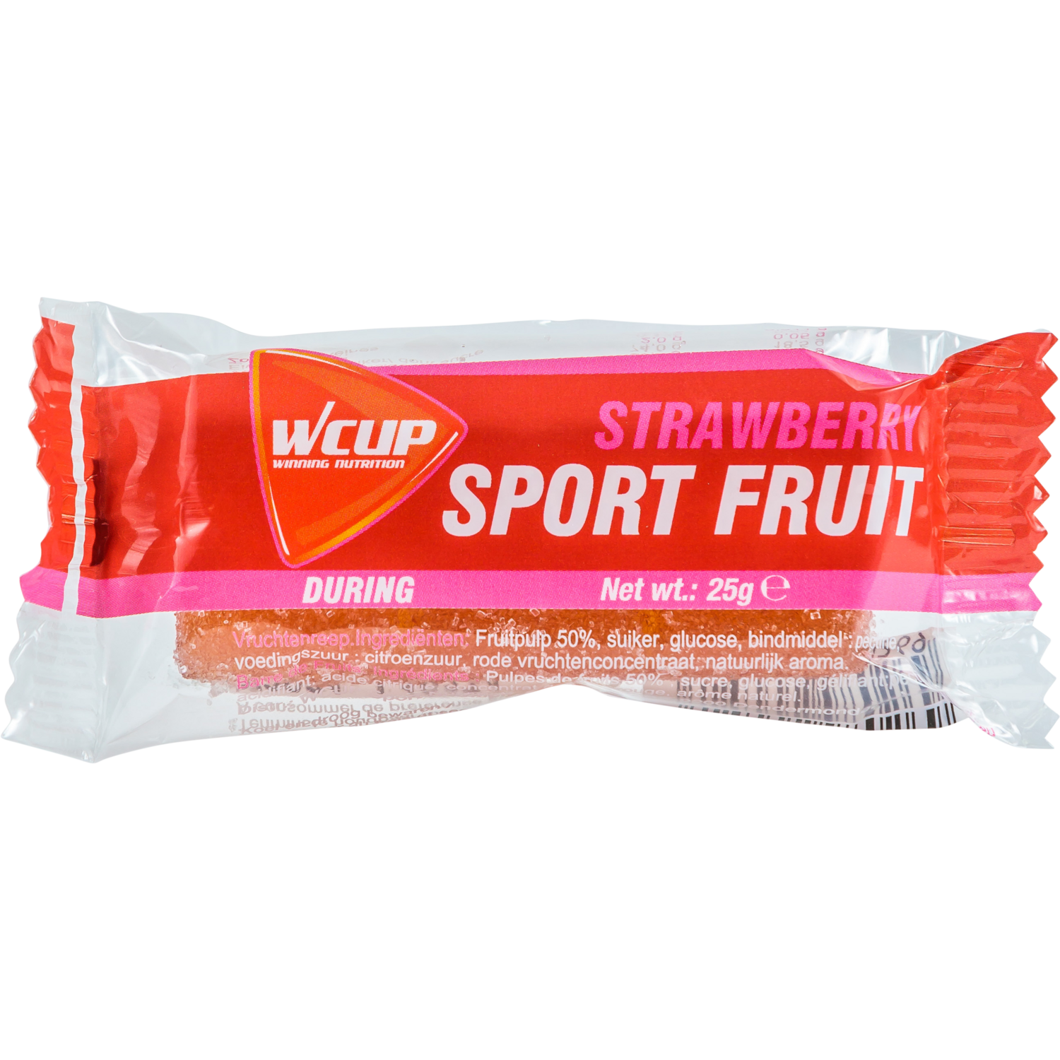 WCUP - Sports Fruise de fruits de 25 grammes 32 pièces