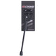 Support latéral Edge 28 40 mm 2 boulons aluminium noir