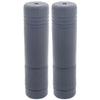 Jeu de guidon Edge Basic 106mm caoutchouc noir