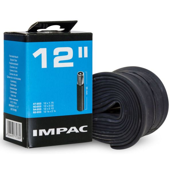 Impac Inner Tube (par Schwalbe) AV12 12x1,75 2.35 Etro 47 62-203, Valve: Schrader Auto 35 mm