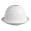 Clayre eef photophore oiseaux porcelaine Ø12x8cm