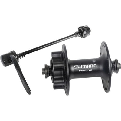 Shimano avant FH -M475 - 36 trous - 6 boulons avec montage à disque de frein - noir