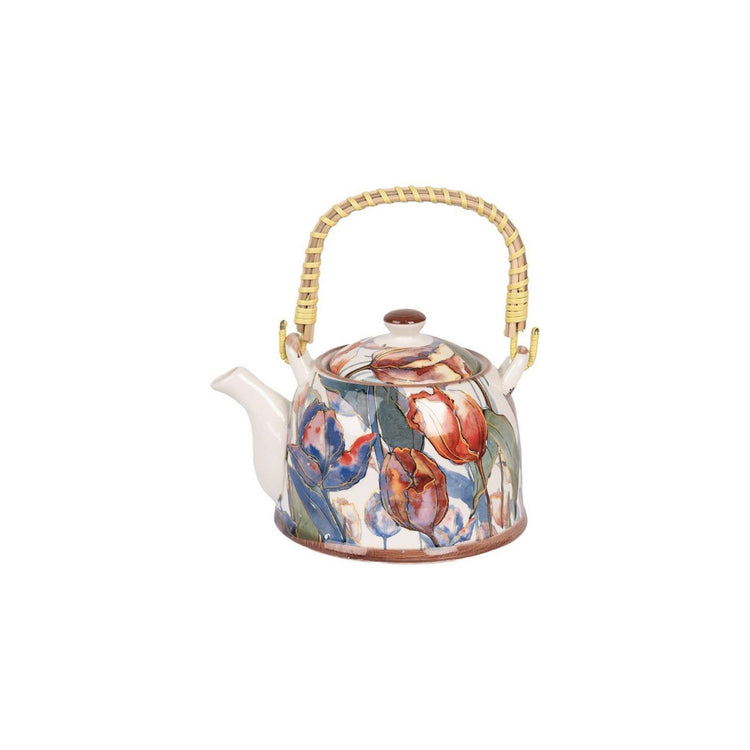 Théière Clayre eef aux tulipes 800ml