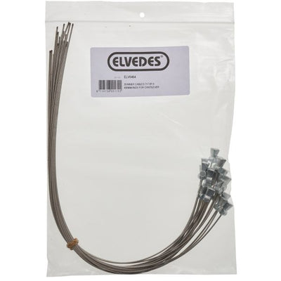 Câble intérieur en acier inoxydable Elvedes Ø1,5 mm L = 400 mm (20 pièces en sac)