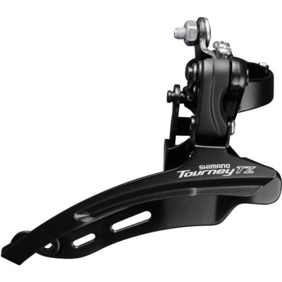 Shimano Voorkerilleur 6 Tourney à 7 vitesses TZ FD-TZ510 Down Swing High Blamp Ø28.6 mm 48T