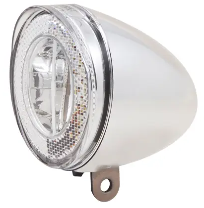 Spanninga Swingo 20 Xe E-Bike phare LED 6 36 Volt 20 Lux Chrome OEM