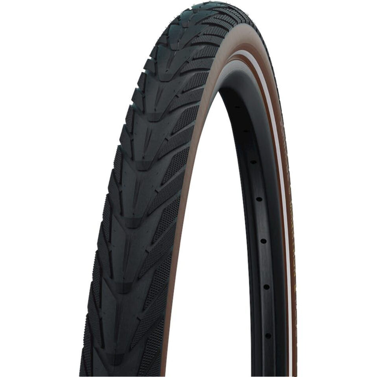Deli Tire Flyde 37-622 28x1.40 700x35c Black-Brown SA-234 Breaker Reflection