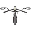 M-Wave Miroir vélo 110 x 55 mm droit noir