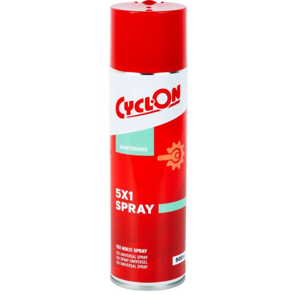 Cyclon P.T.F.E. Multi Lubricant 5x1 en pulvérisation peut 500 ml