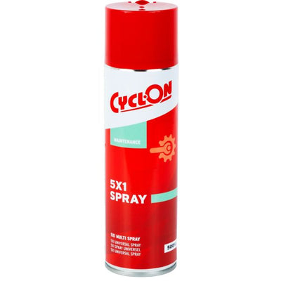 Cyclon P.T.F.E. Multi Lubricant 5x1 en pulvérisation peut 500 ml