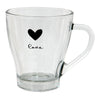 Verre à thé Clayre eef coeur 200ml