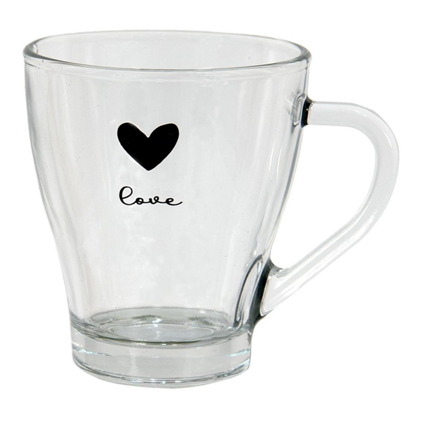 Verre à thé Clayre eef coeur 200ml