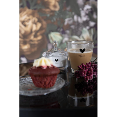 Verre à thé Clayre eef coeur 200ml