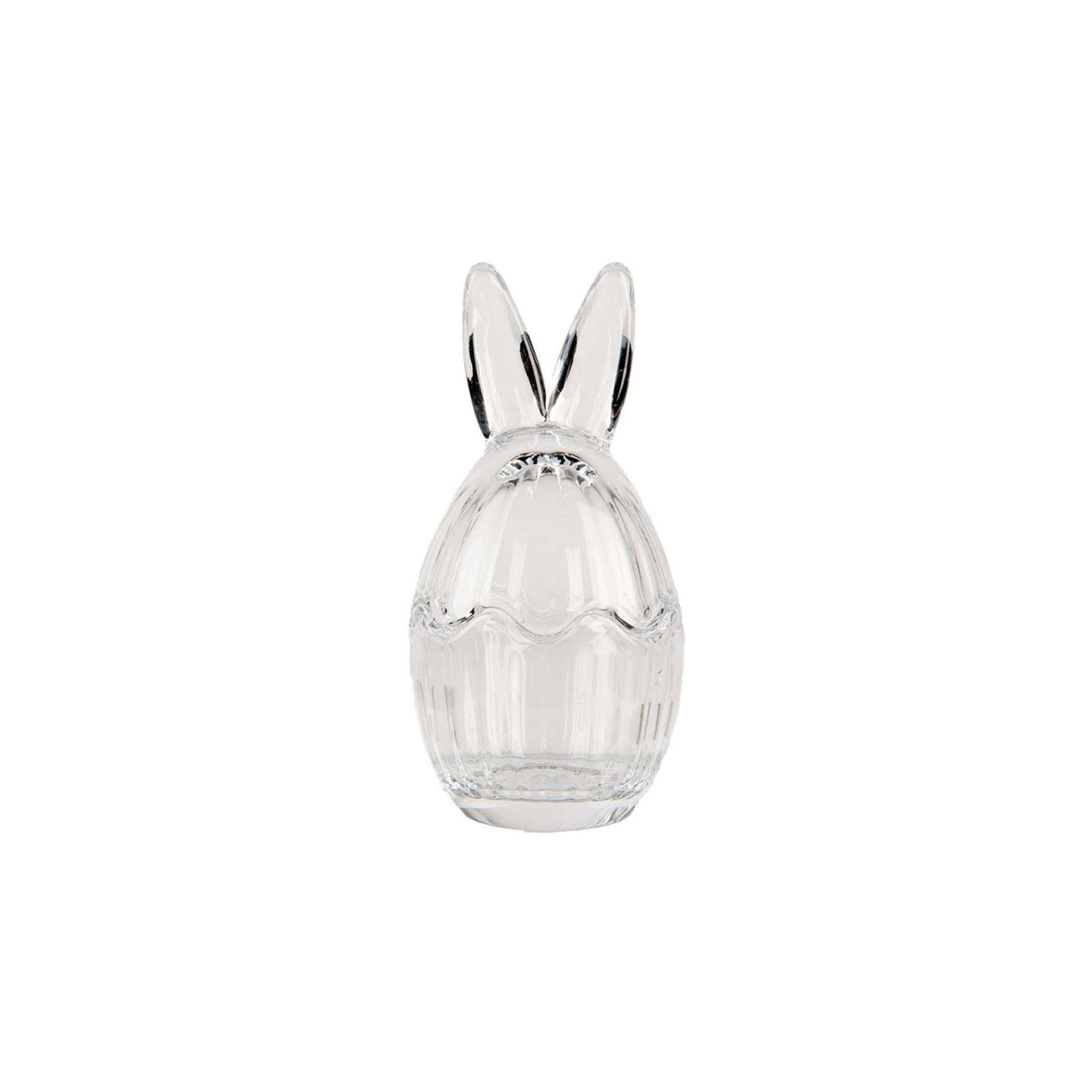 Pot de conservation lapin Clayre eef avec couvercle ø 6x11 cm