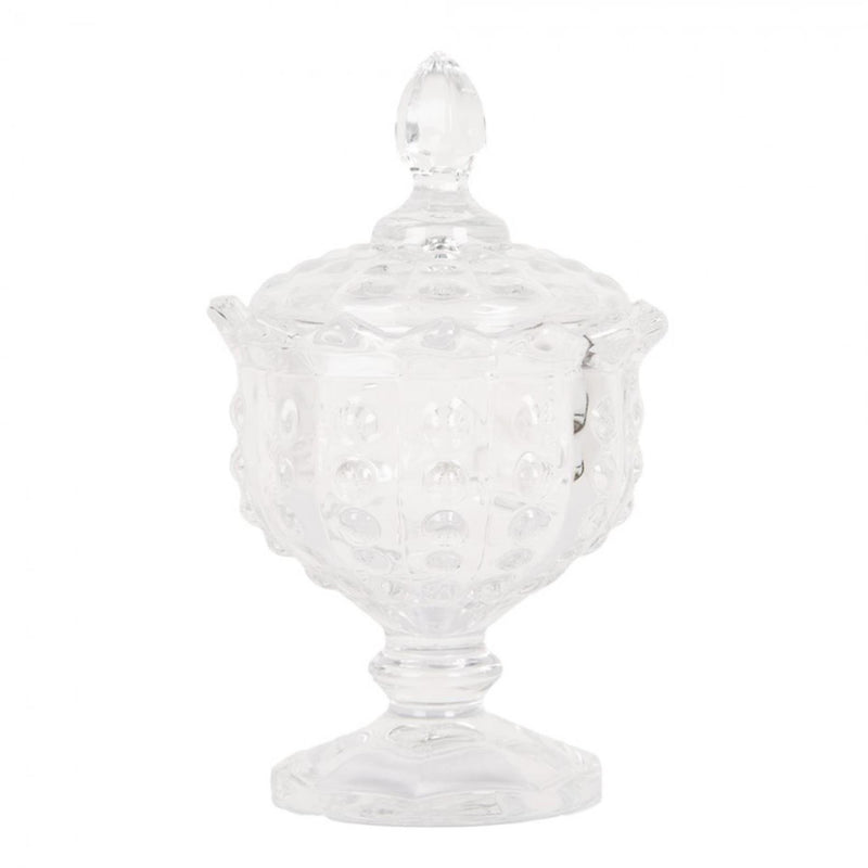 Pot de conservation Clayre eef verre ø9x16cm
