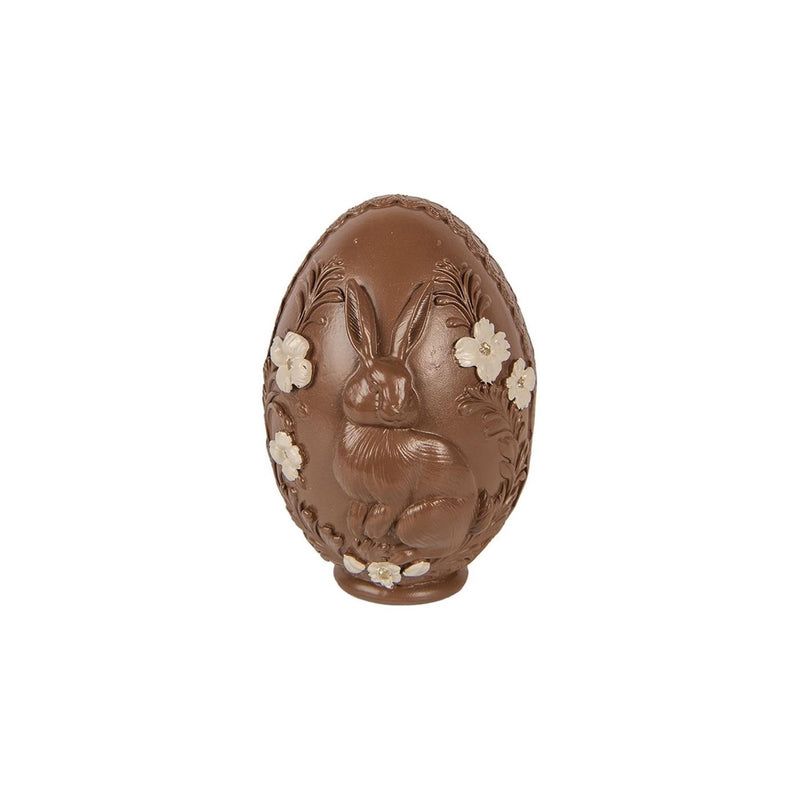 Clayre eef décoration Oeuf de Pâques ø 9x13 cm plastique
