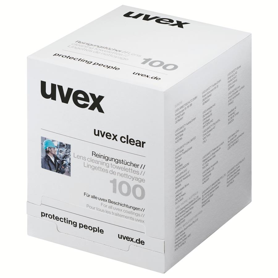 Uvex 9963-005 distributeur de lingettes pour verres (100 pièces)