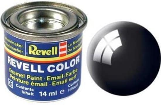 Revell Email Paint # 07 Black, Glossy