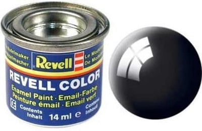 Revell Email Paint # 07 Black, Glossy