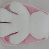 Câlin lapin blanc avec oreilles roses. 26 cm
