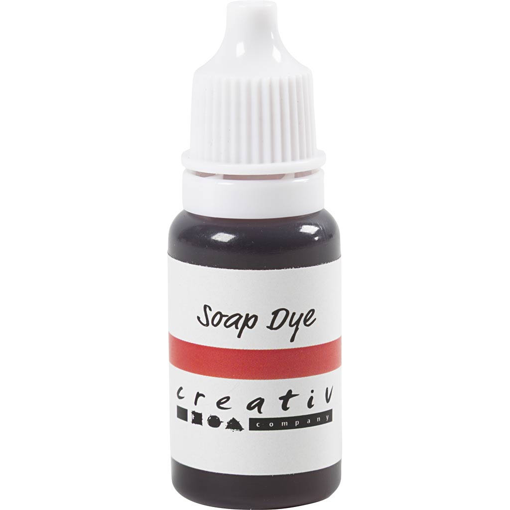Peinture au savon Creativ company, rouge, 10 ml 1 bouteille