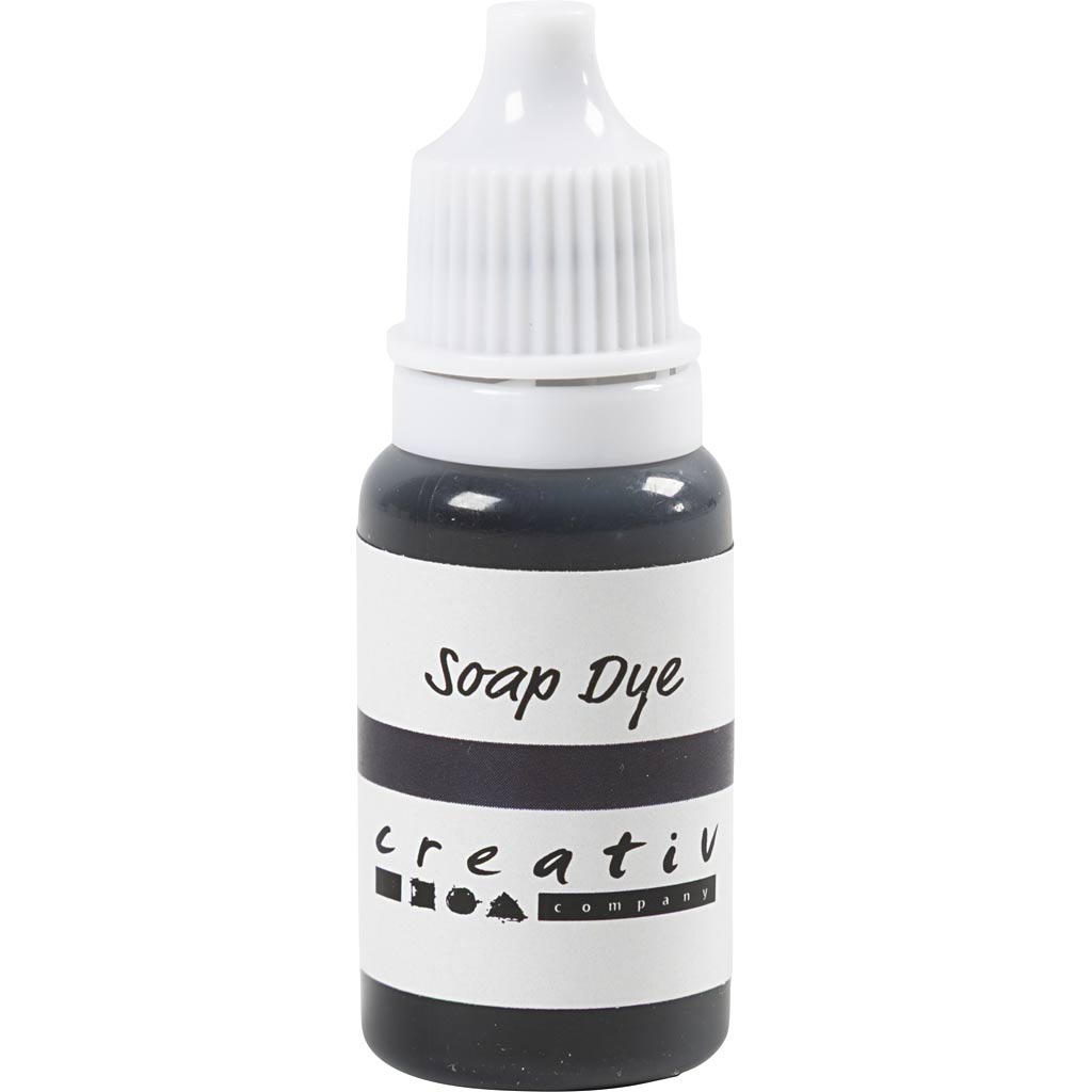 Peinture au savon Creativ company, noir, 10 ml 1 bouteille
