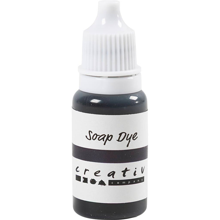 Peinture au savon Creativ company, noir, 10 ml 1 bouteille