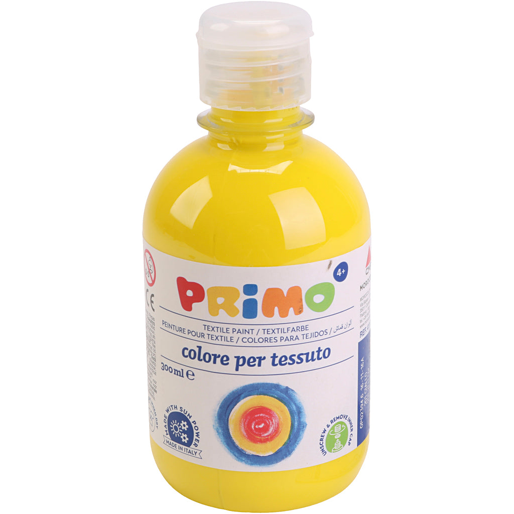 Creativ Company Paint textile jaune, 300 ml