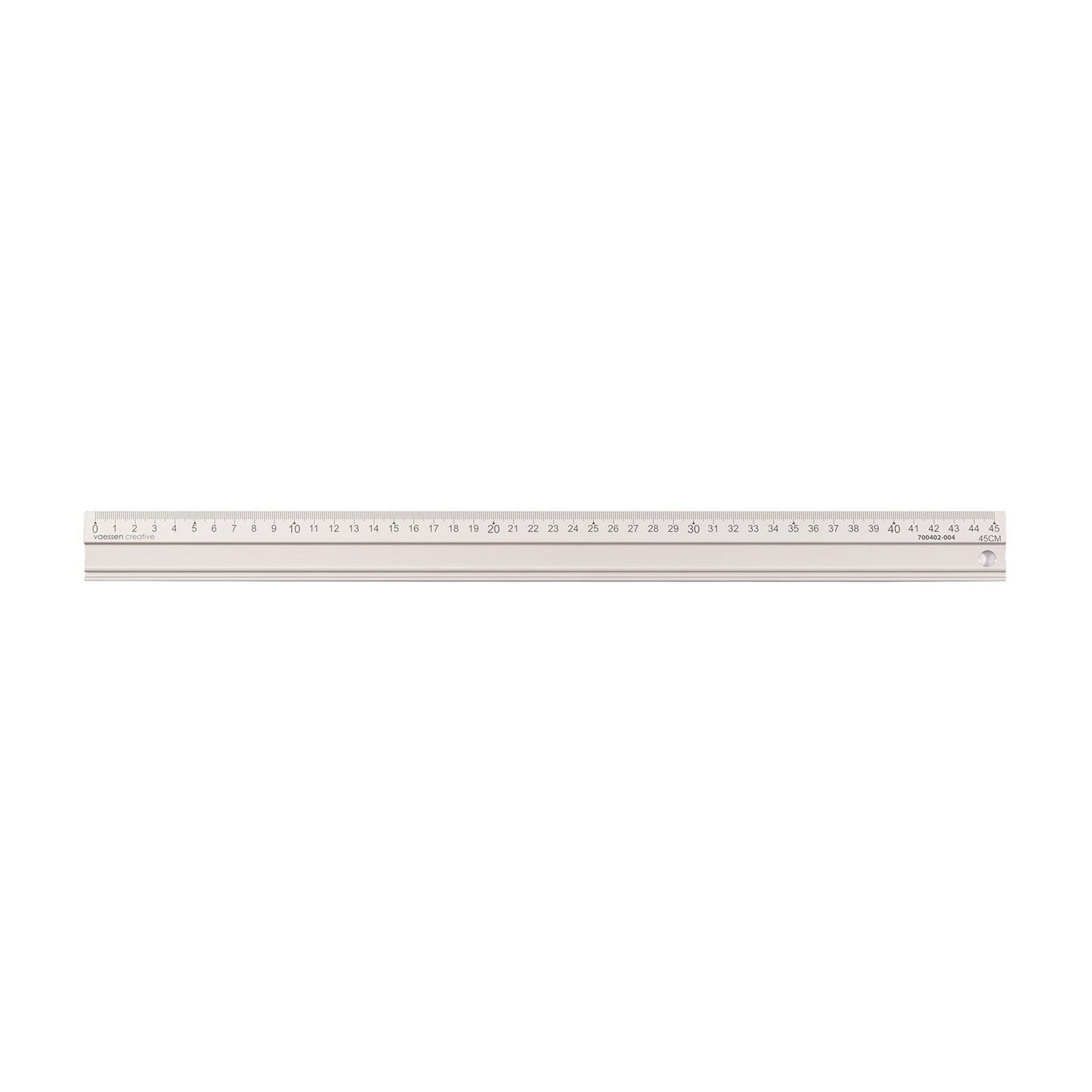 Vaessen creative • règle de coupe en aluminium 45 cm