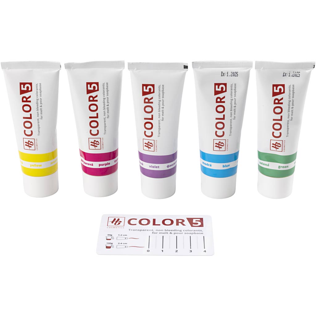 Entreprise créative https: www.ccobby.nl soap-paint-various-colors-5x30-gr-1-doos